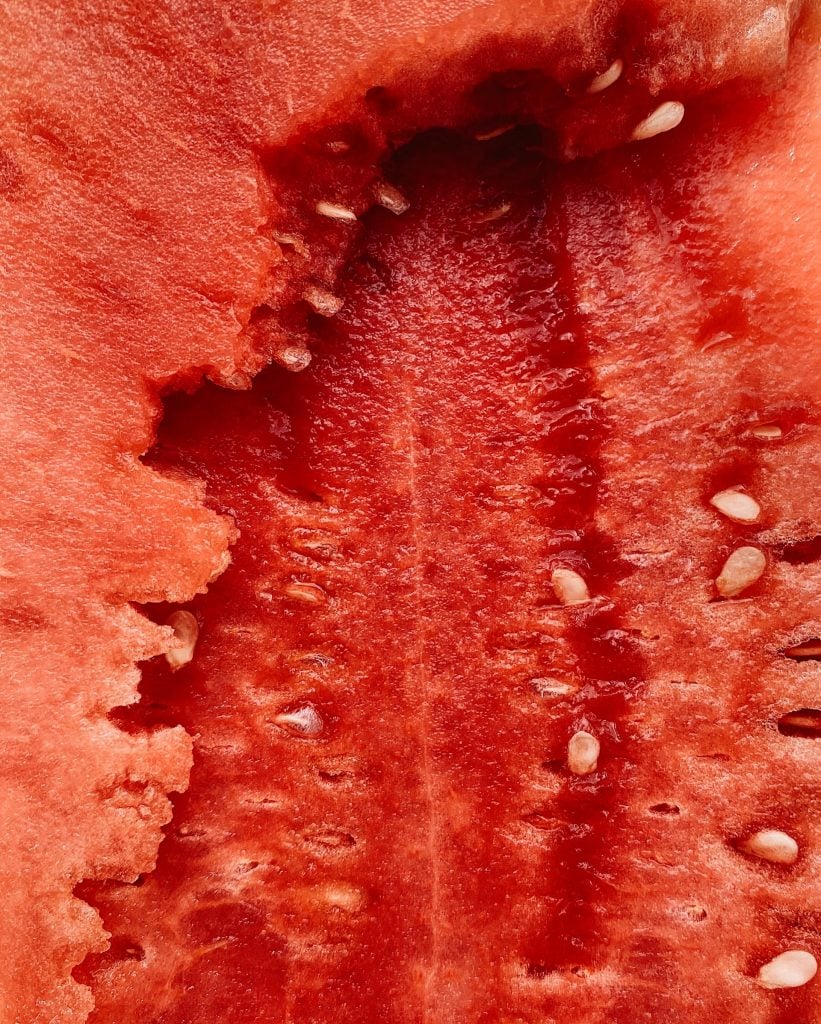 red ripe watermelon