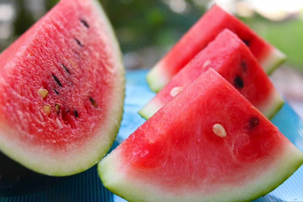 Watermelon slices