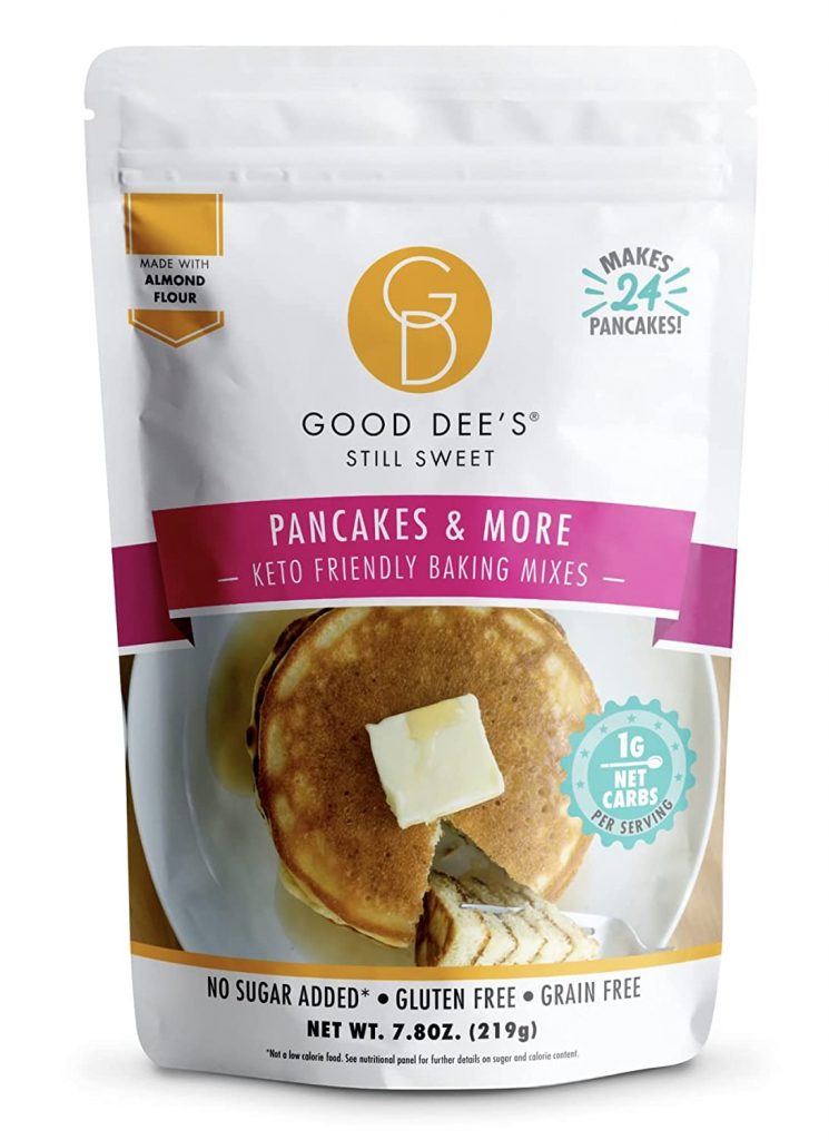 best keto pancake mix Good Dees Low Carb Baking Mix
