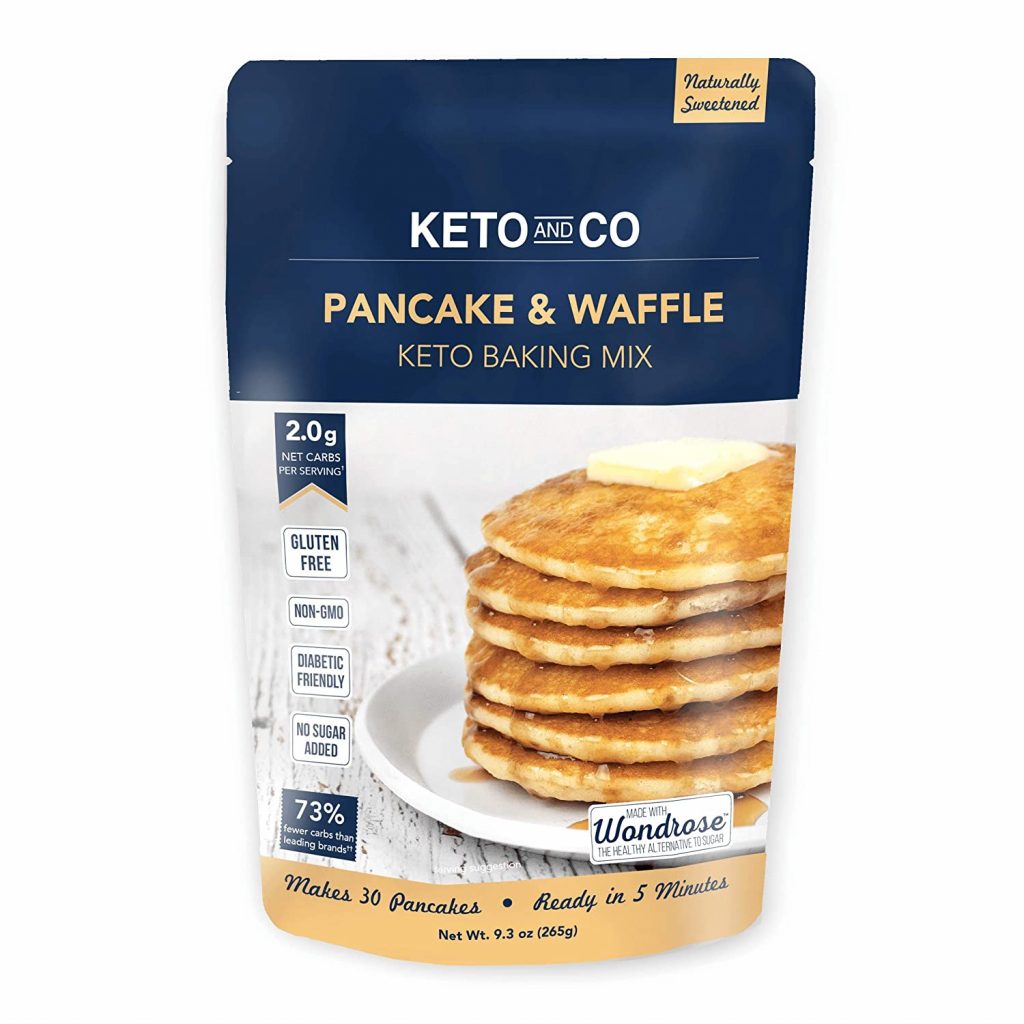 best keto pancake mix Keto Pancake & Waffle Mix by Keto and Co