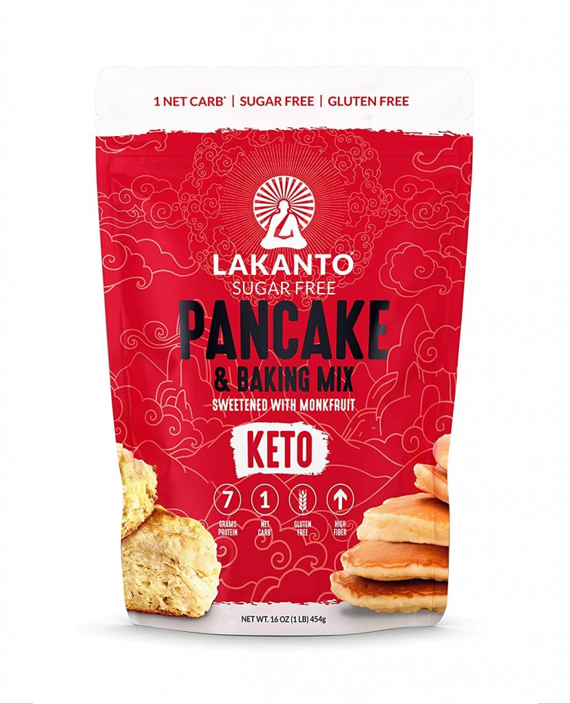 best keto pancake mix Lakanto Sugar Free Pancake and Baking Mix