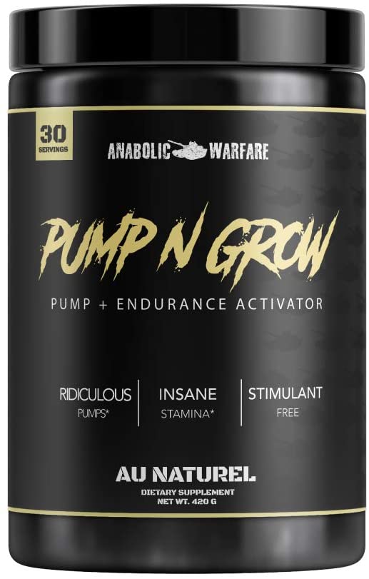 Pump-N-Grow Muscle Pump and Nitric Oxide Boosting Supplement