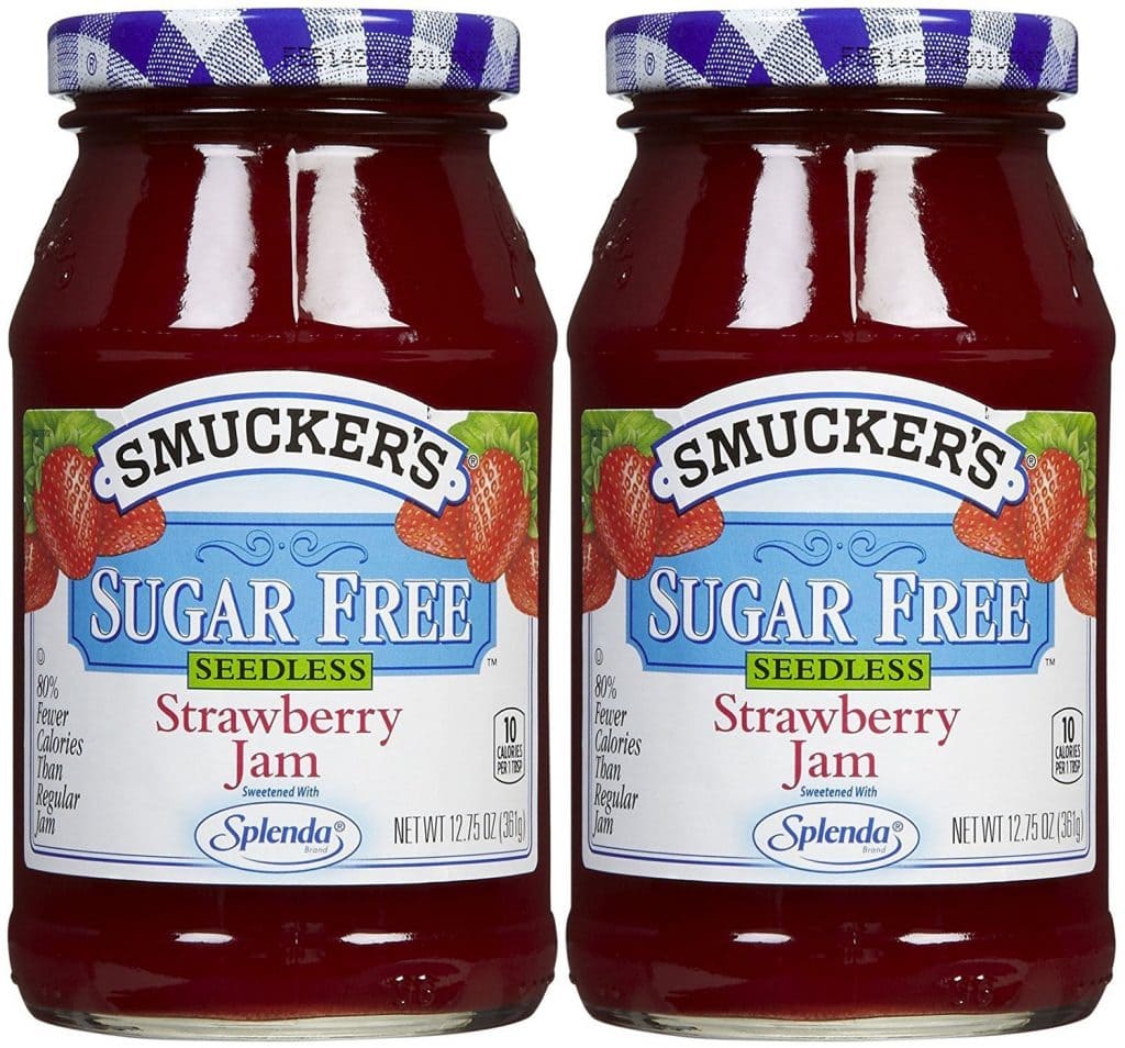 keto jelly Smucker's Sugar Free Strawberry Jam