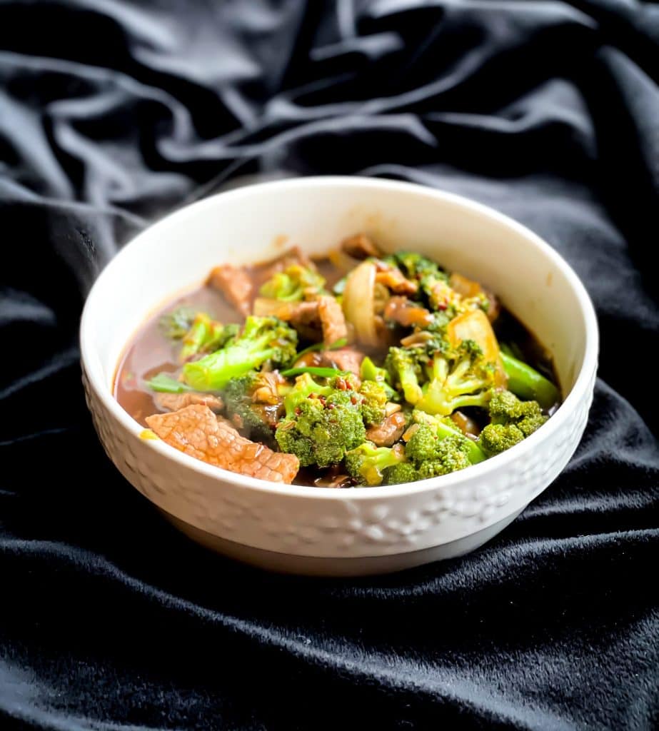 Beef with broccoli