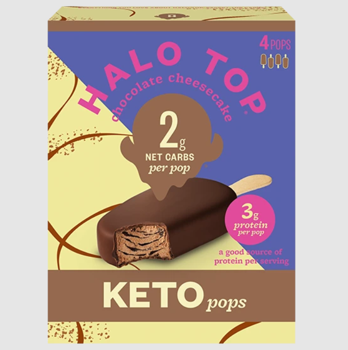 best keto ice cream Halo Top keto pops