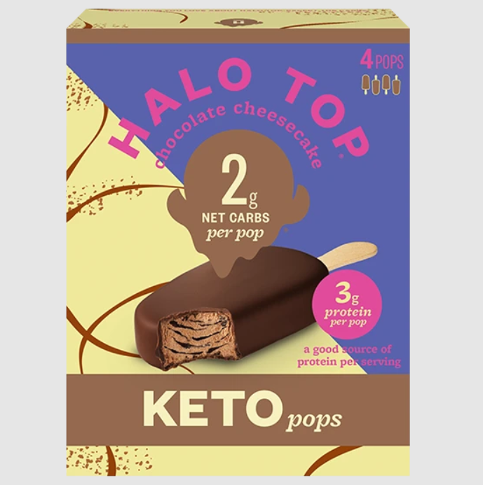 Halo Top keto pops