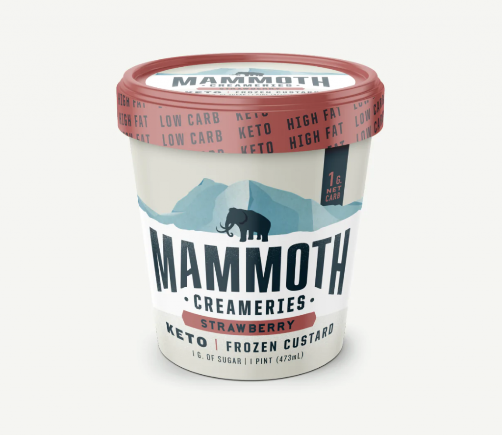 best keto ice cream Mammoth Creamery