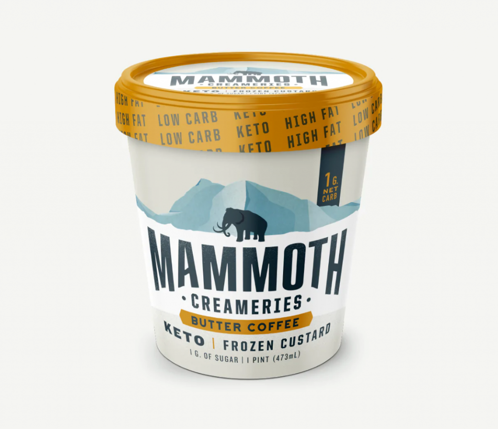 best keto ice cream Mammoth Creamery keto ice cream