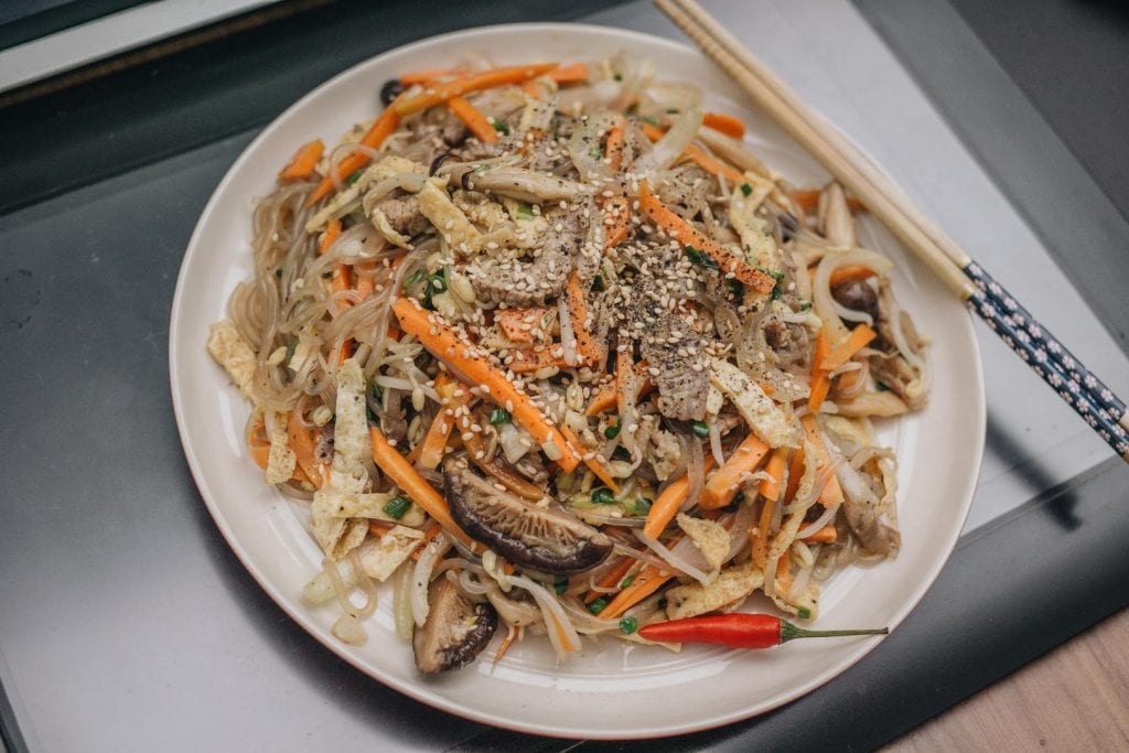 keto chinese food Moo Shu Pork