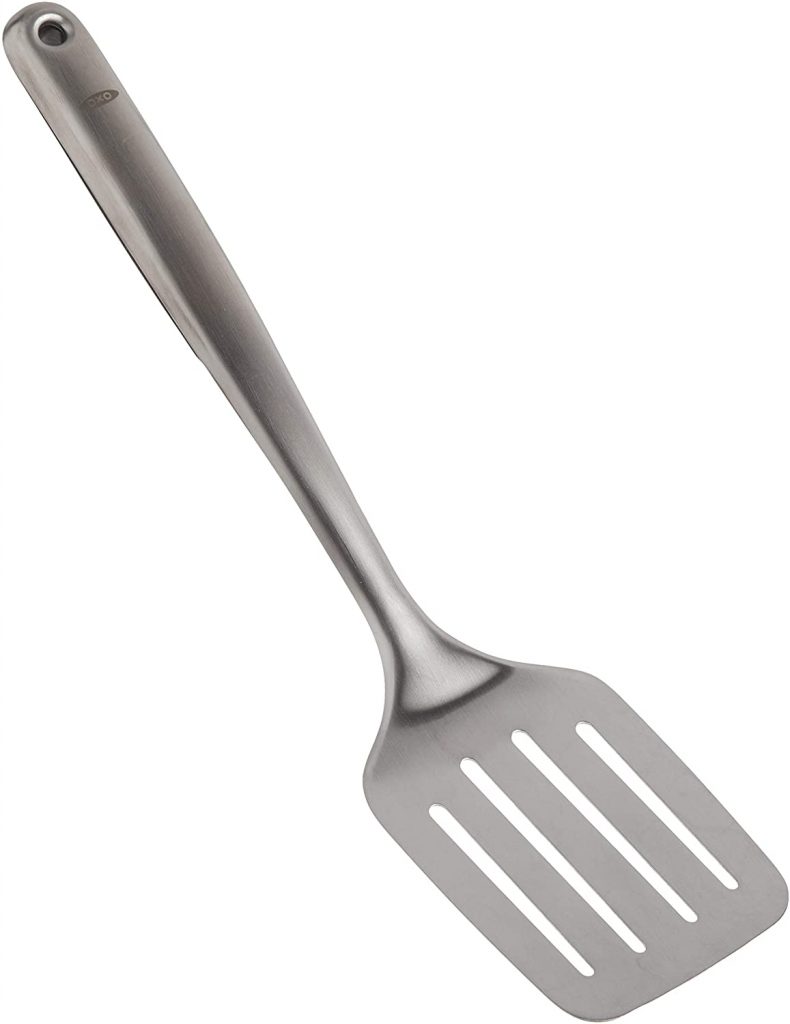 best spatula for cast iron OXO Good Grips Stainless Steel Turner
