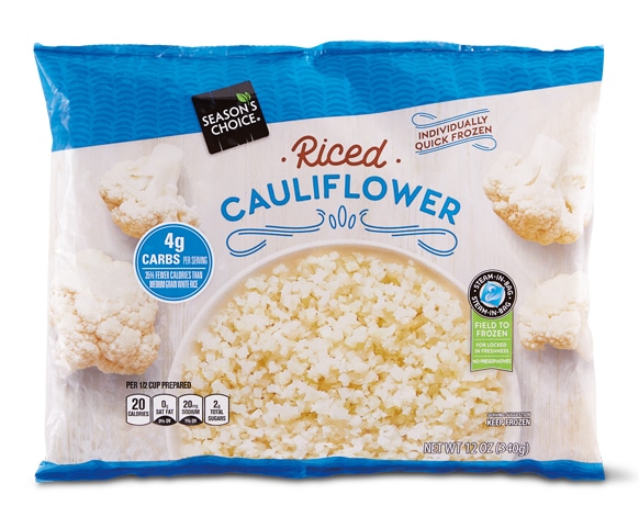 where to buy cauliflower rice Season's Choice Riced Cauliflower