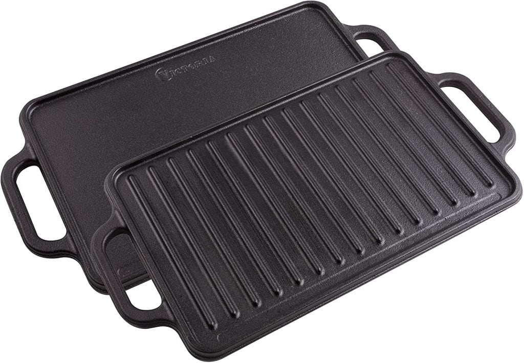 best cast iron griddle Victoria Seasoned Cast Iron Griddle
