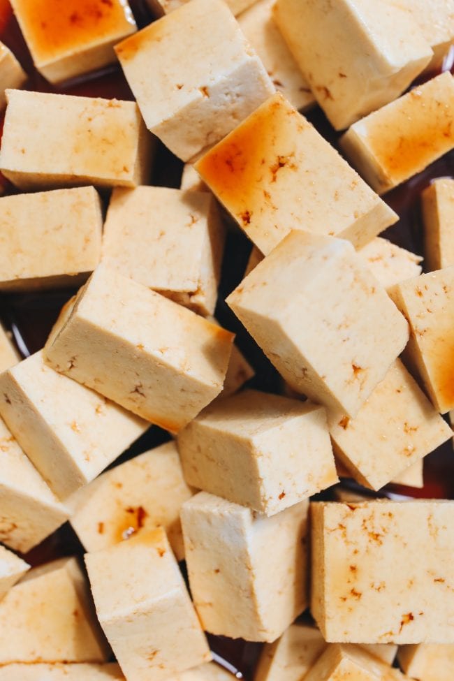 carbs in tofu