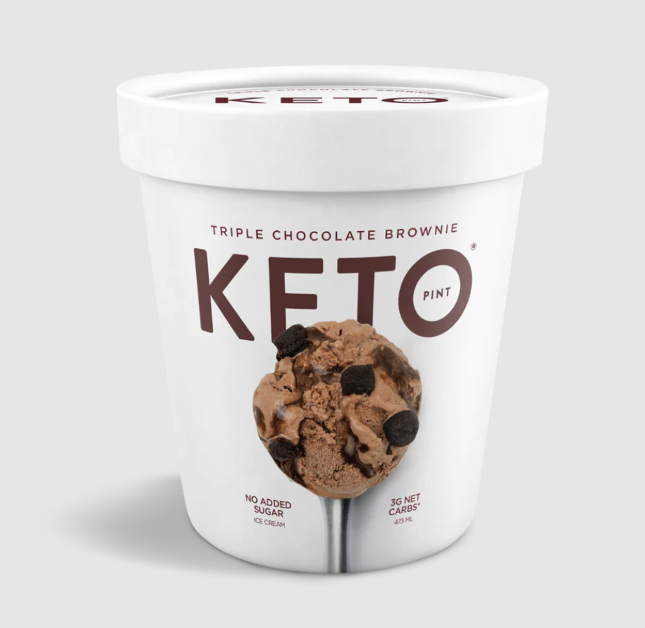 keto pint chocolate ice cream