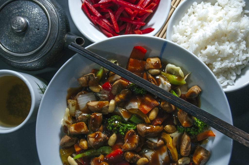 keto chinese food Kung Pao Chicken or Shrimp
