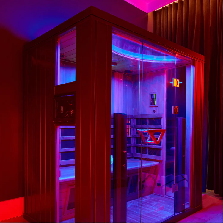 best home sauna HigherDose Full Spectrum Infrared Sauna
