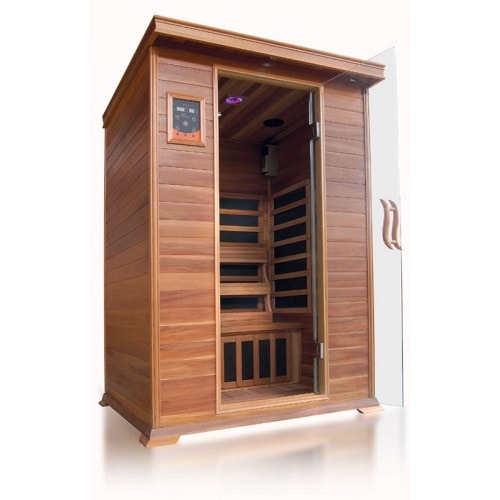 best home sauna SunRay Sierra 2 Person Infrared Sauna