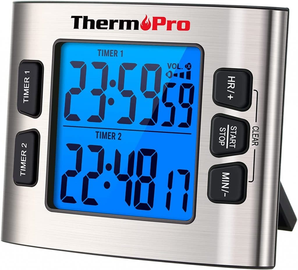 Dual-purpose Kitchen Baking Timer With Self-discipline Reminder And  Electronic Alarm - Perfect For Bbq, School, And Back To School - Temu