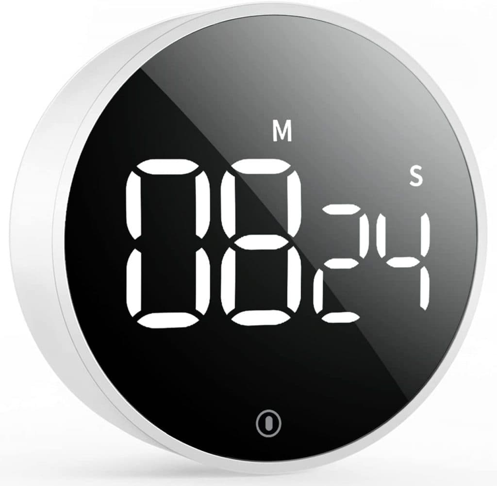 Digital Countdown Kitchen Timer -Count Up Down Magnetic Timer Clock for Cooking  Baking Gym Students 