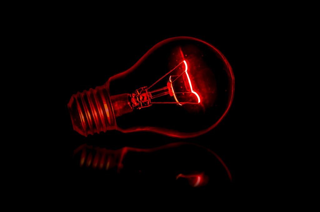 does red light help you sleep red light lamp