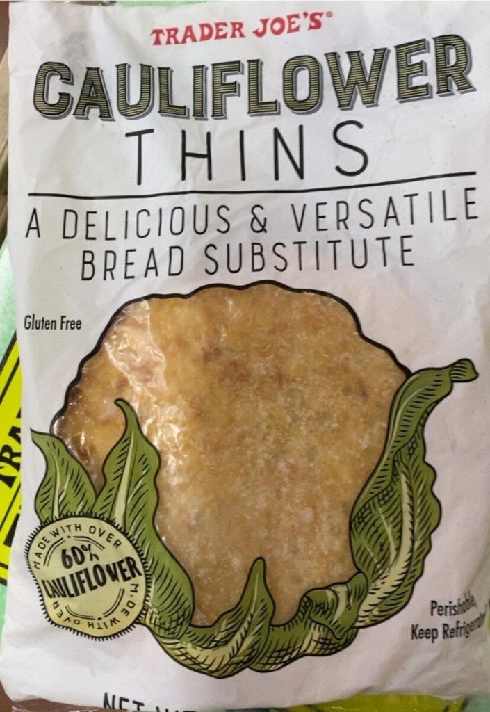 trader joes cauliflower thins trader joe's cauliflower thins review