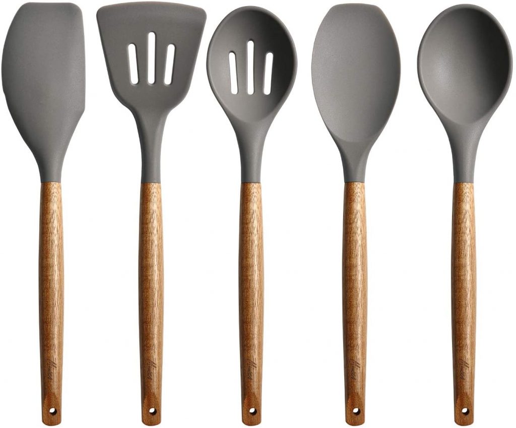 best kitchen utensil set Miusco Silicone Cooking Utensil Sets