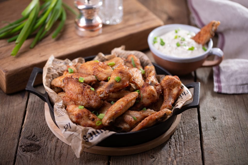 Salt and Vinegar Wings