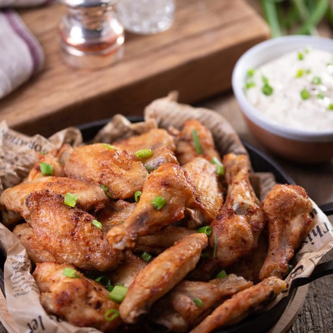 Salt and Vinegar Wings