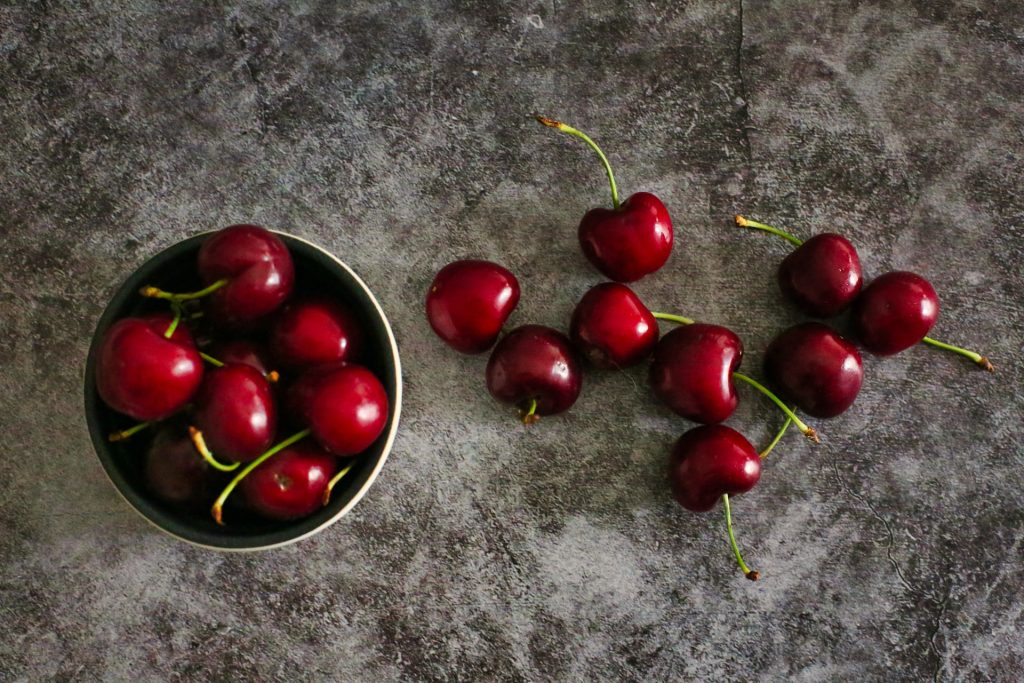 are cherries keto cherries served on a table