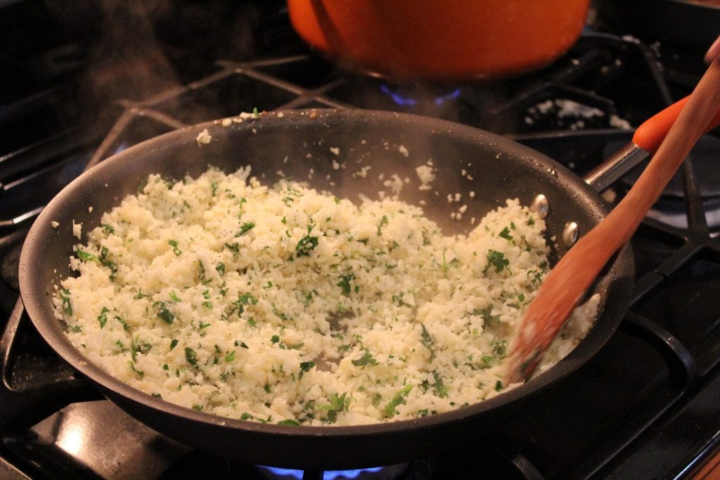 costco cauliflower rice review cooking cauliflower rice on the stove