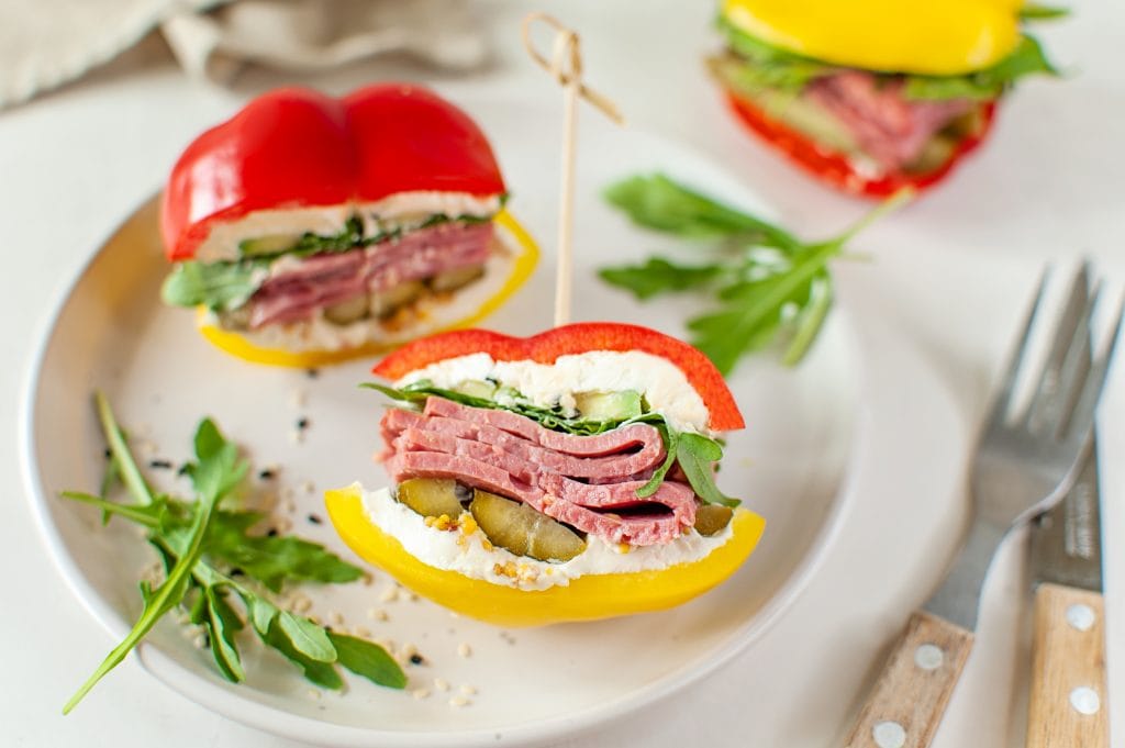 bell pepper sandwich how to make bell pepper sandwich