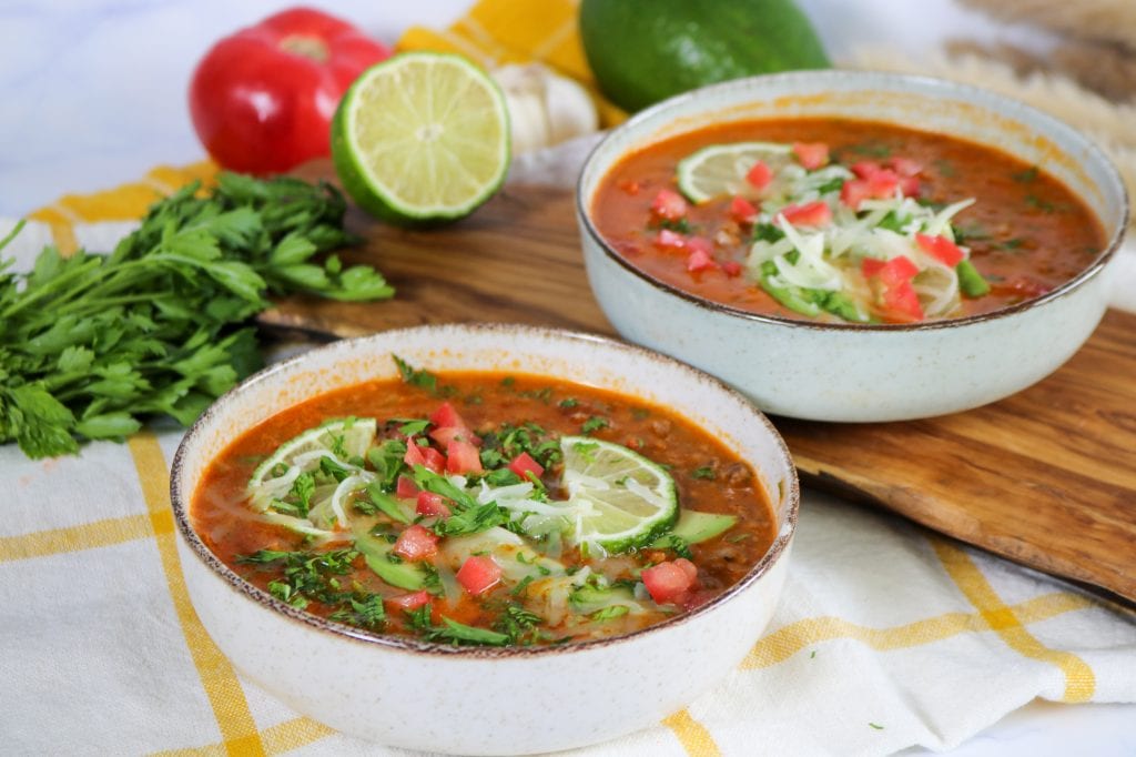 how to make keto taco soup