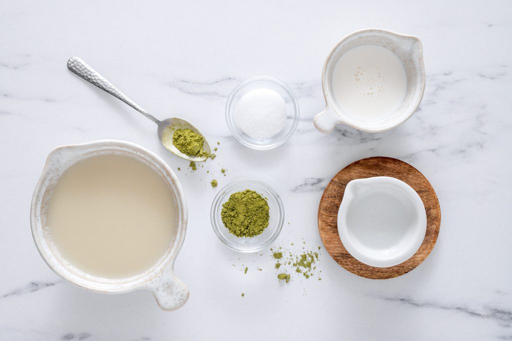 matcha latte ingredienser