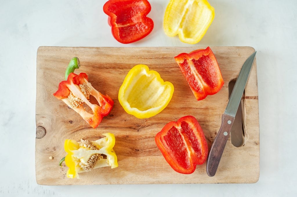 is broccoli keto bell pepper halves