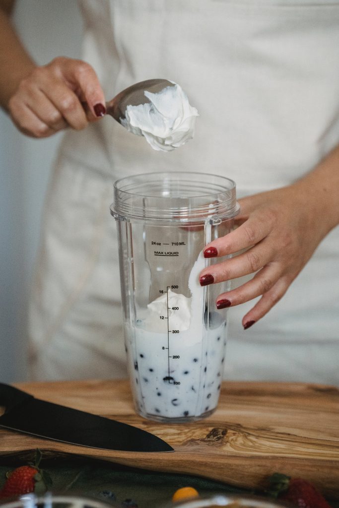is sour cream keto woman cooking with sour cream