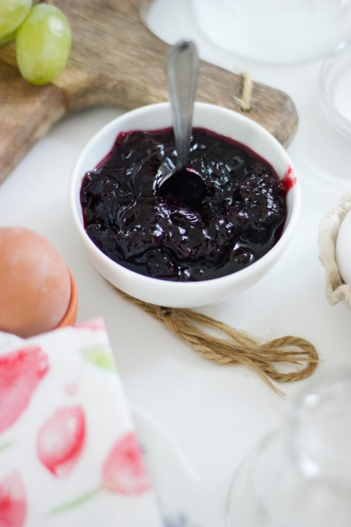 blueberries keto Blueberry jam