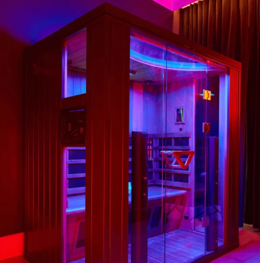 best infrared sauna for home HigherDose Full Spectrum Sauna