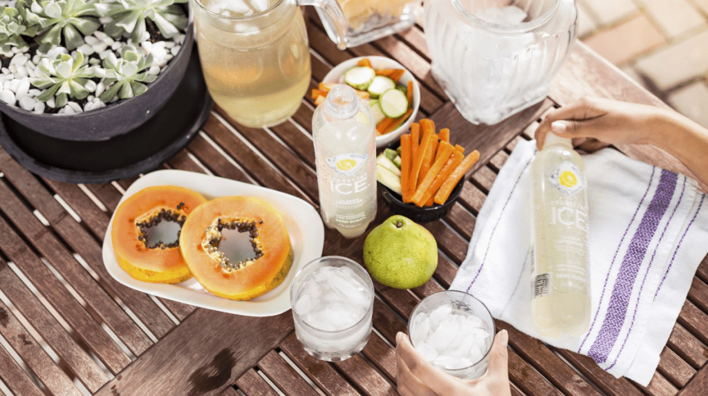 is ice sparkling water keto ice sparkling water