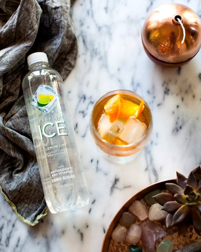 is ice sparkling water keto sparlking ice vanilla old fashioned
