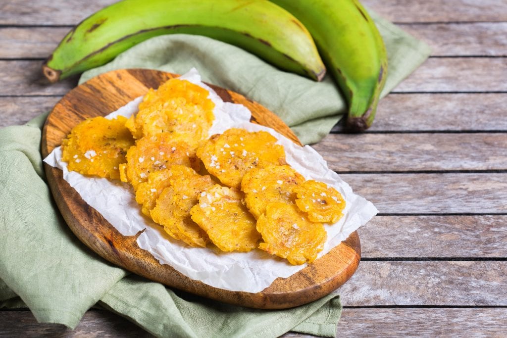 are plantains keto Tostones