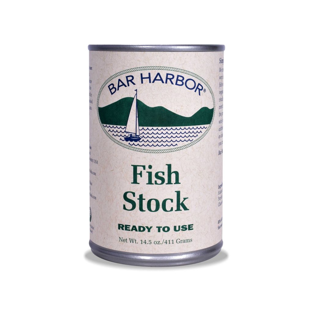 Fish stock from Bar Harbor