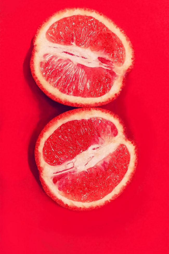 carbs in grapefruit