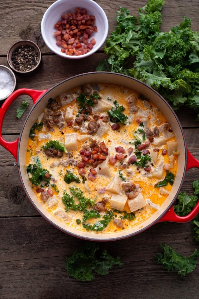 keto zuppa toscana