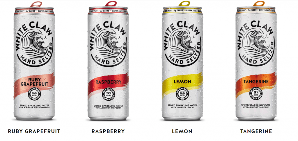 white claw hard seltzer flavors