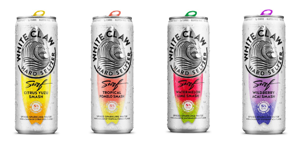 white claw hard seltzer surf