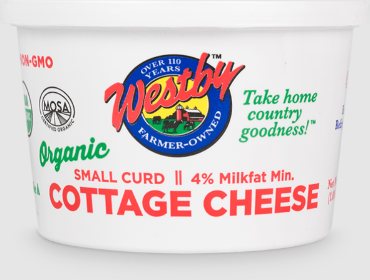 Westby Organic Cottage Cheese