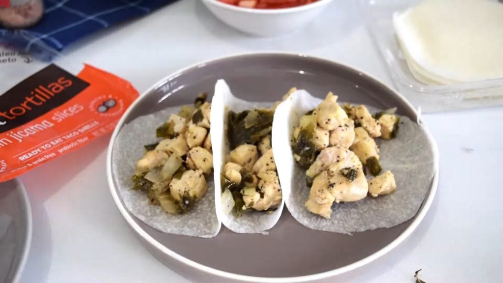 jicama wraps cheesy chicken jicama wraps