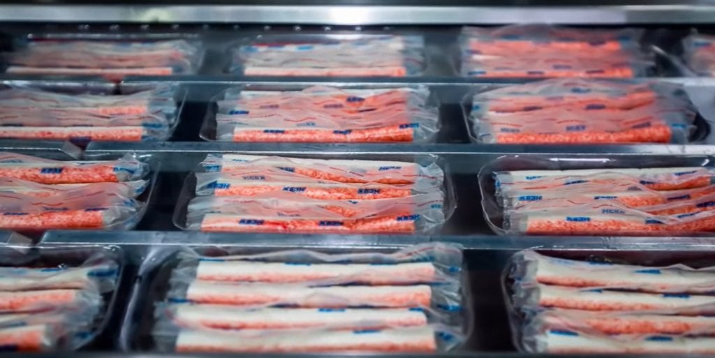 is imitation crab keto crab sticks producing