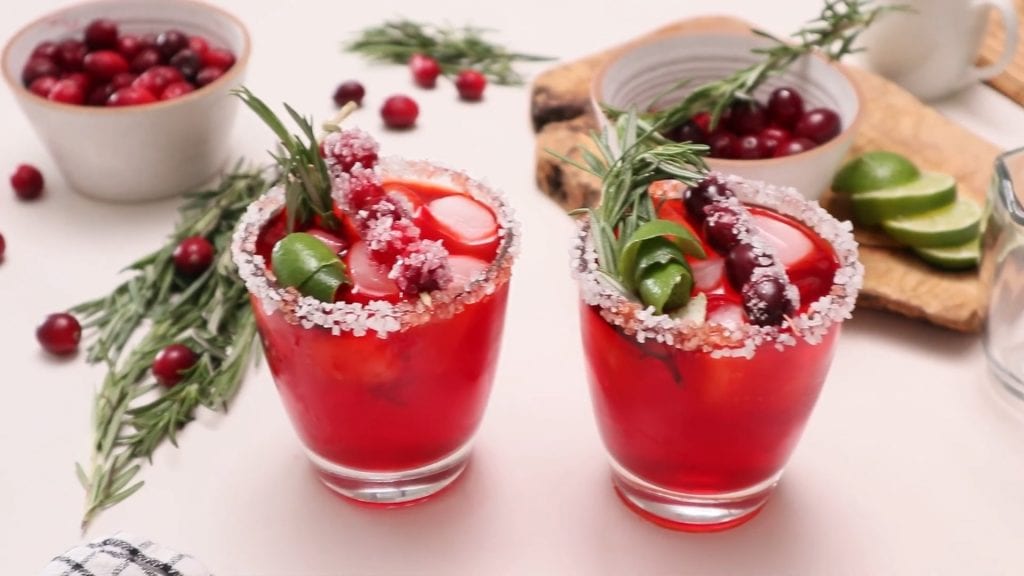 keto cocktails cranberry margarita