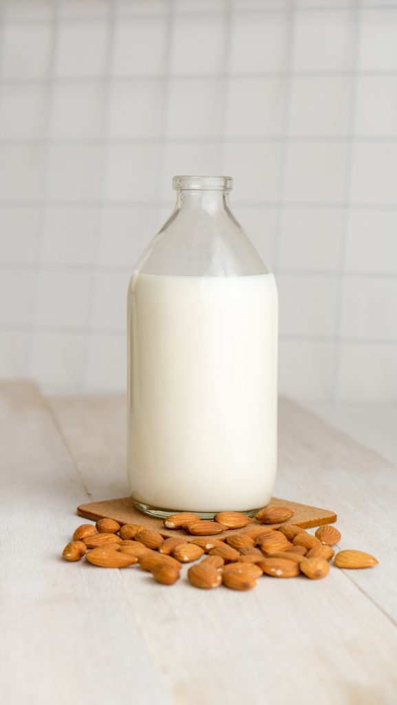 Fortified almond milk